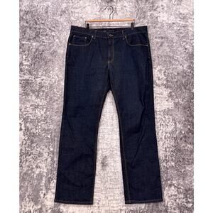 Mott & Bow Jeans 38 x 34 Mens Straight Fit Dark Wash Denim